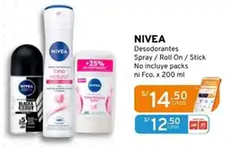 Mifarma Nivea desodorantes spray / roll on / stick oferta