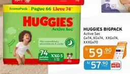 Mifarma Huggies bigpack active sec oferta