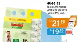 Mifarma Huggies toallas humedas limpieza efectiva oferta