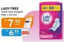 Mifarma Lady free toalla ultra delgada oferta
