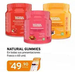 Mifarma Natural gummies oferta