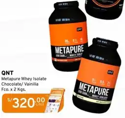 Mifarma QNT Metapure whey isolate chocolate/vainilla oferta