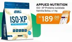 Mifarma Appued nutrition iso- xp proteina isolatada vainilla bolsa oferta