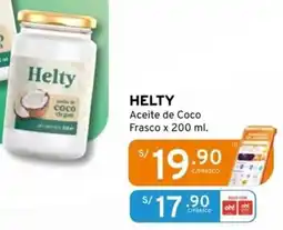 Mifarma Helty aceite de coco frasco oferta