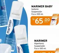 Mifarma Marimer baby isotonic suspensión oferta