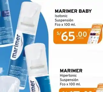 Mifarma Marimer baby isotonic suspensión oferta