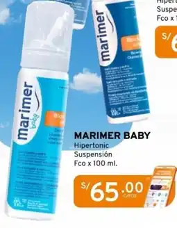 Mifarma Marimer baby hipertonic suspensión oferta