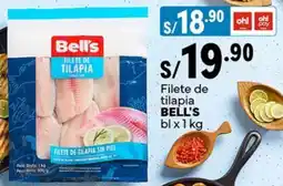 Plaza Vea BELL'S Filete de tilapia oferta