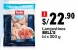 Plaza Vea BELL'S Langostinos oferta