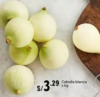 Plaza Vea Cebolla blanca oferta