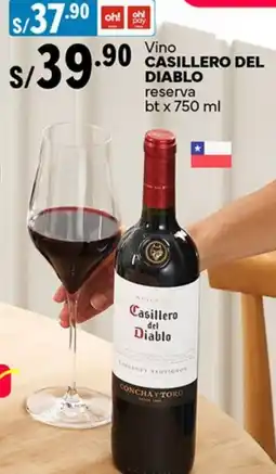 Plaza Vea CASILLERO DEL DIABLO Vino oferta