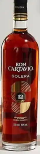 Plaza Vea CARTAVIO Ron Solera 12 años oferta