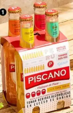 Plaza Vea PISCANO RTD oferta