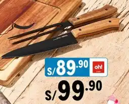 Plaza Vea WAYU Set table + Cuchillo + Tenedor oferta