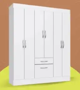 Tottus Casa Joven Ropero 6 puertas 1 cajón 1 zapatera oferta