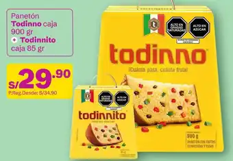 Tambo Todinno Panetón + Todinnito oferta
