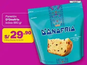 Tambo D'Onofrio Panetón oferta
