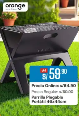 Promart Parrilla plegable portátil oferta