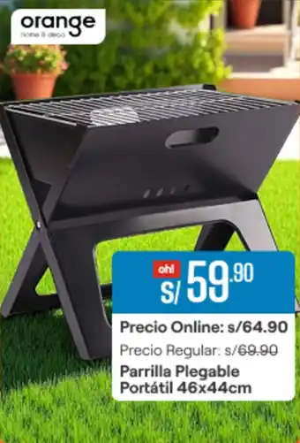 Promart Parrilla plegable portátil oferta