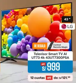 Promart LG Televisor Smart TV AI 43" oferta