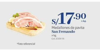 Makro Medallones de pavita san fernando oferta