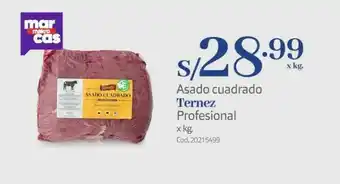 Makro Asado cuadrado ternez oferta