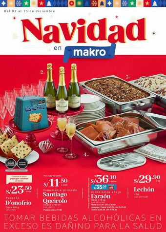 Makro Panetón d'onofrio oferta
