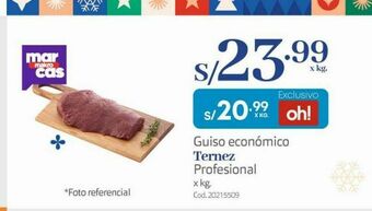 Makro Guiso economico ternez oferta
