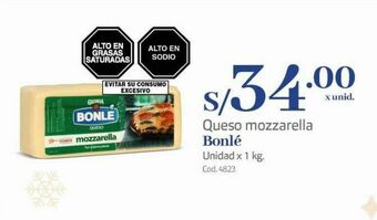 Makro Queso mozzarella bonlé oferta