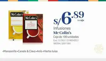 Makro Infusiones mccolin's oferta