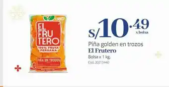 Makro Piña golden en trozos el frutero oferta