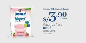 Makro Yogurt de fresa bonlé oferta