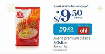 Makro Avena premium clasica 3 ositos oferta