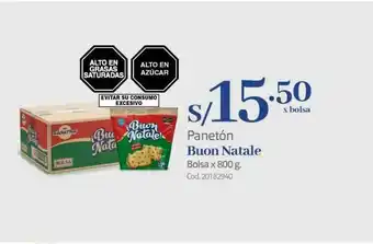 Makro Panetón buon natale oferta