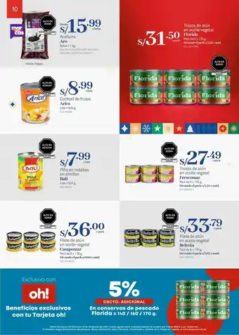Makro Atún florida oferta