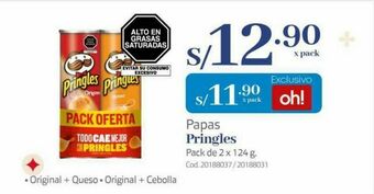 Makro Papas pringles oferta