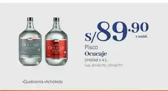 Makro Pisco ocucaje oferta
