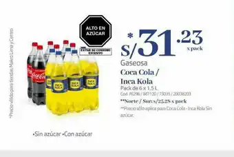 Makro Coca-cola inka cola oferta