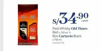 Makro Pack whisky old times oferta