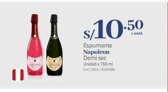 Makro Espumante napoleón oferta