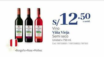 Makro Vino viña vieja oferta