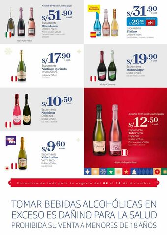Makro Espumante tabernero oferta