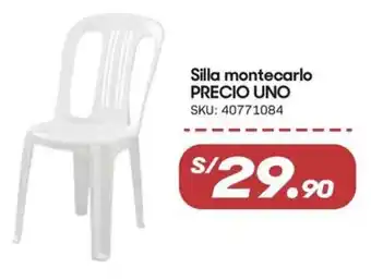Hiperbodega Precio Uno Silla montecarlo oferta
