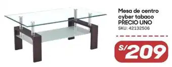 Hiperbodega Precio Uno Mesa de centro cyber tabaco oferta