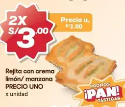 Hiperbodega Precio Uno Rejita con crema limón/ manzana oferta