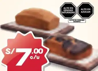 Hiperbodega Precio Uno Keke rectangular sabores varios oferta