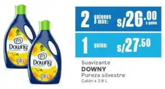 Makro Downy suavizante pureza silvestre oferta