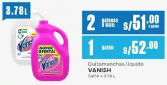 Makro Vanish quitamanchas liquido oferta