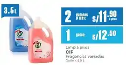 Makro CIF Limpia pisos Fragancias variadas oferta
