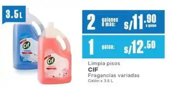Makro CIF Limpia pisos Fragancias variadas oferta